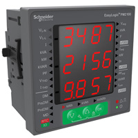 METSEPM2230 - Đồng hồ kỹ thuật số PM2000 VAFPE THD, độ chính xác 0.5%, đo sóng hài - 31 bậc, modbus