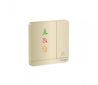 E8331BPDMW_WG - Bộ công tắc chuông Không làm phiền, xin dọn phòng, vui lòng chờ