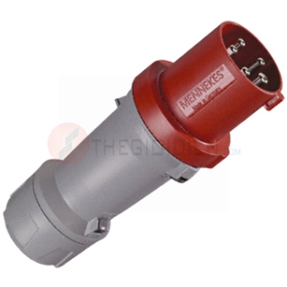 3258-Phích cắm 63A – 5P – 400V – 6H – IP44