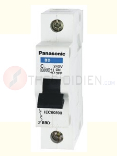 BBD1251CA-MCB 1P 25A 6KA 240VAC