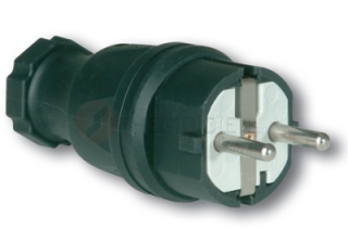 F0511-S-Phích cắm nhựa 2P+E - 16A - 250V - IP44