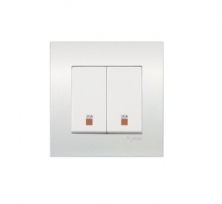 KB32D20NE_WE - Bộ công tắc đôi 2 cực 20A