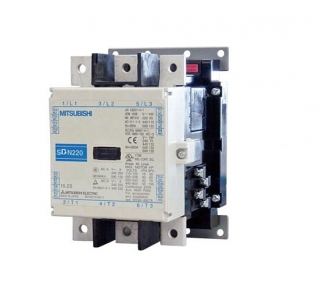 SD-N220 AC110V - Contactor 132kW, 250A, 2NO 2NC