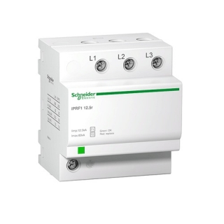 A9L15586 - Chống sét lan truyền 3P+N 400V 65kA - iPRF K, Loại 2 A9L15586 - Chống sét lan truyền 3P+N 400V 65kA - iPRF K, Loại 2