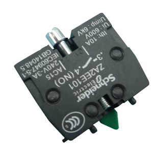 ZA2EE101- Phụ kiện dùng cho nút nhấn và công tắc họ XA2, N/O ZA2EE101- Phụ kiện dùng cho nút nhấn và công tắc họ XA2, N/O