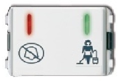 3039M_G19 - Công tắc nhấn “không làm phiền”, “xin dọn phòng” 3039M_G19 - Công tắc nhấn “không làm phiền”, “xin dọn phòng”