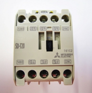 SD-T20 DC24V - Contactor 7.5kW, 18A, 1NO 1NC SD-T20 DC24V - Contactor 7.5kW, 18A, 1NO 1NC