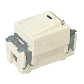 WNV5001-7W-Công tắc đơn 250VAC - 16A WNV5001-7W-Công tắc đơn 250VAC - 16A