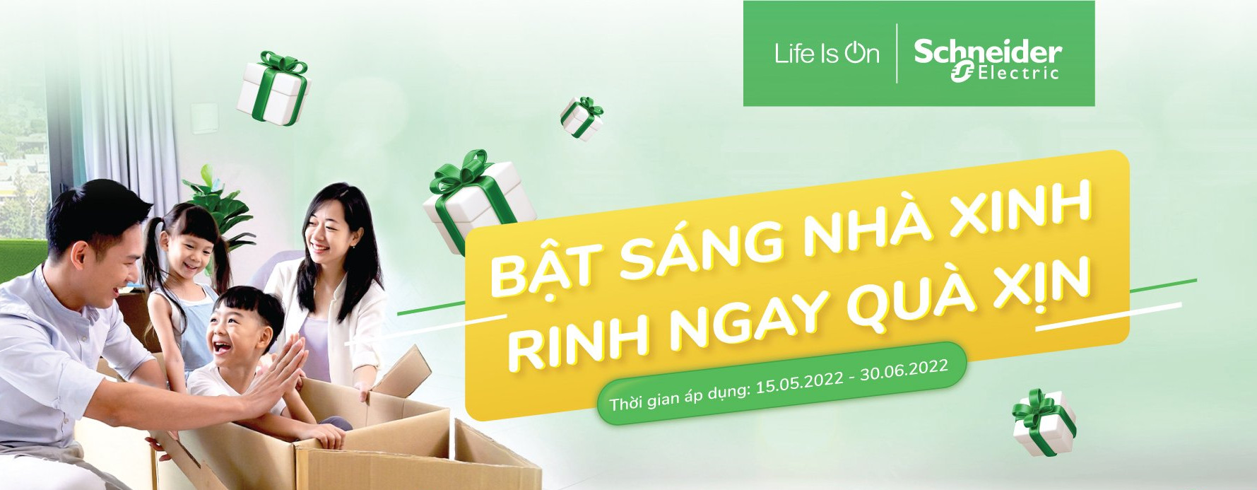 Bật sáng nhà xinh rinh ngay quà xịn responsive slider